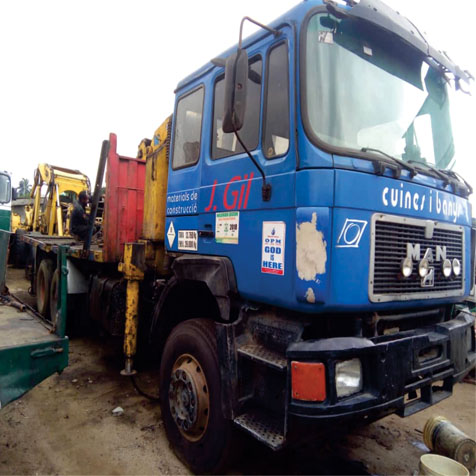 MAN Crane Truck